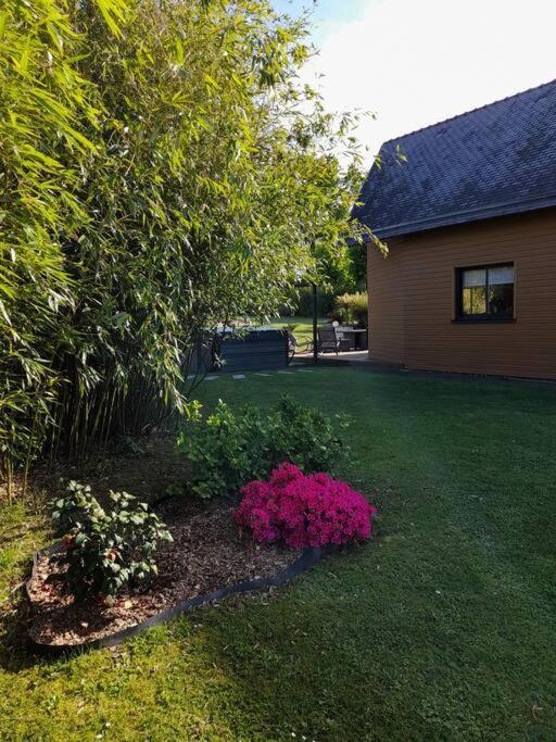 Chambre Dans Un Ecrin De Verdure Angrie Exteriör bild