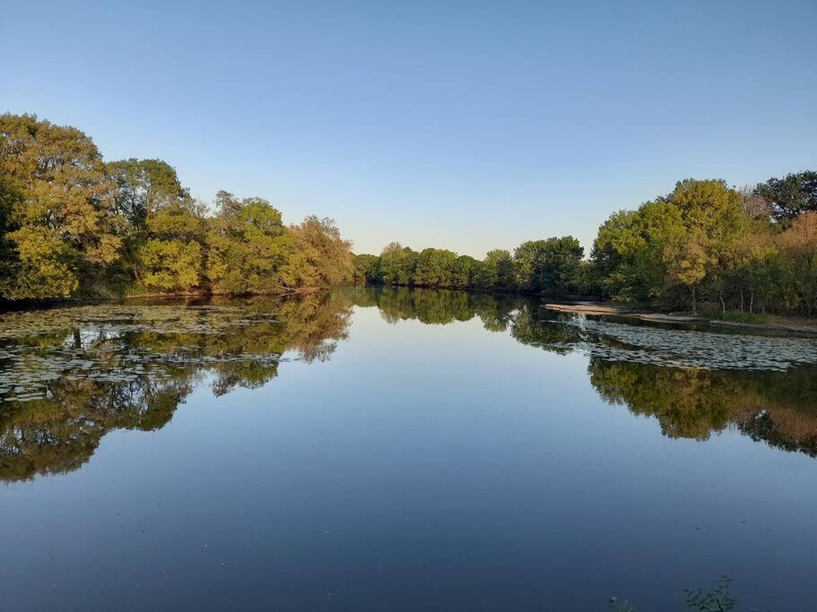 Chambre Dans Un Ecrin De Verdure Angrie Exteriör bild