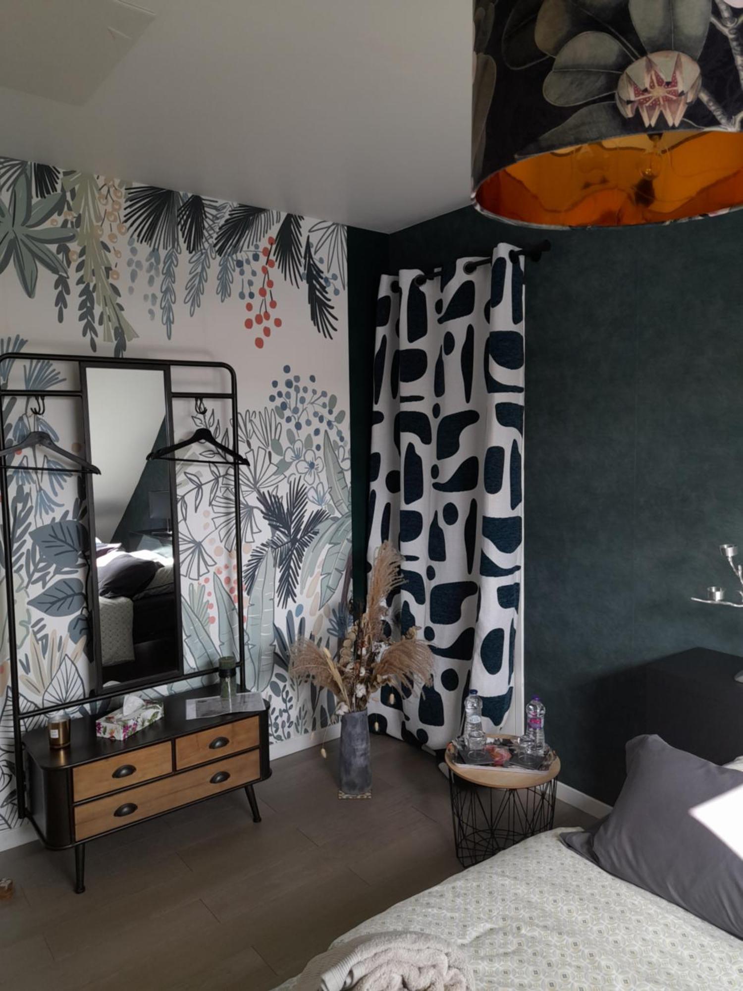 Chambre Dans Un Ecrin De Verdure Angrie Exteriör bild
