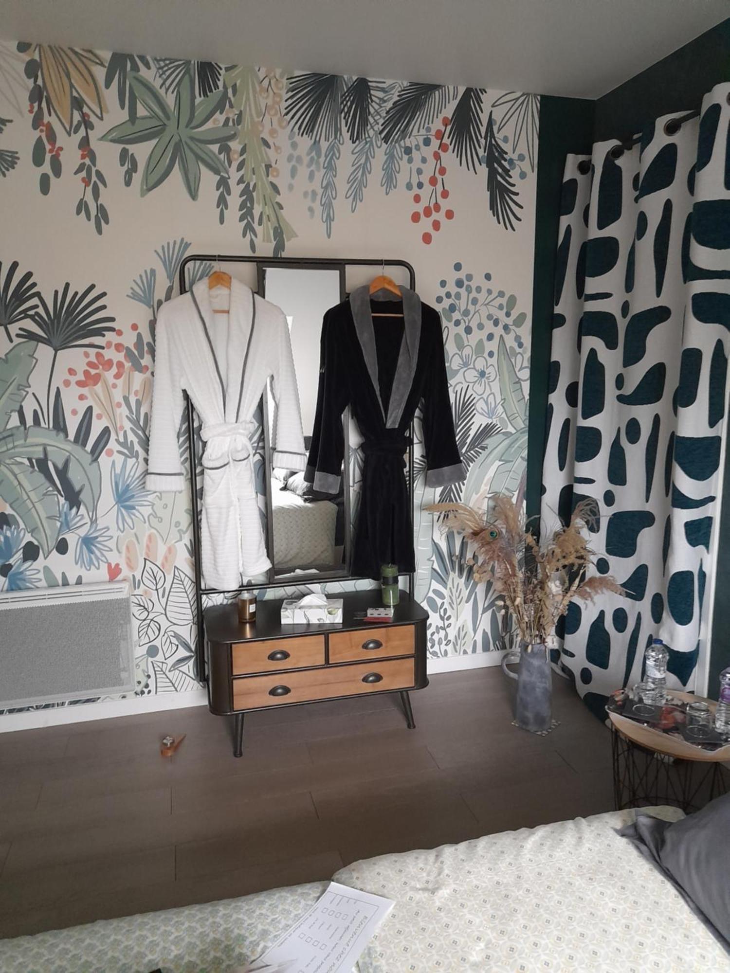 Chambre Dans Un Ecrin De Verdure Angrie Exteriör bild