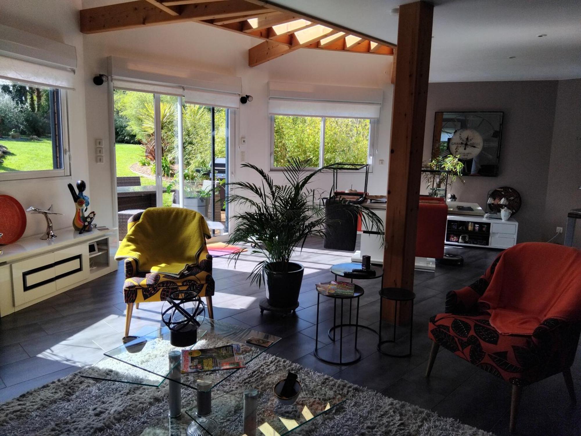 Chambre Dans Un Ecrin De Verdure Angrie Exteriör bild